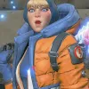 Apex Legends S02 Wattson Orange and Blue Hoodie Apex Legends S02 Wattson Orange and Blue Hoodie